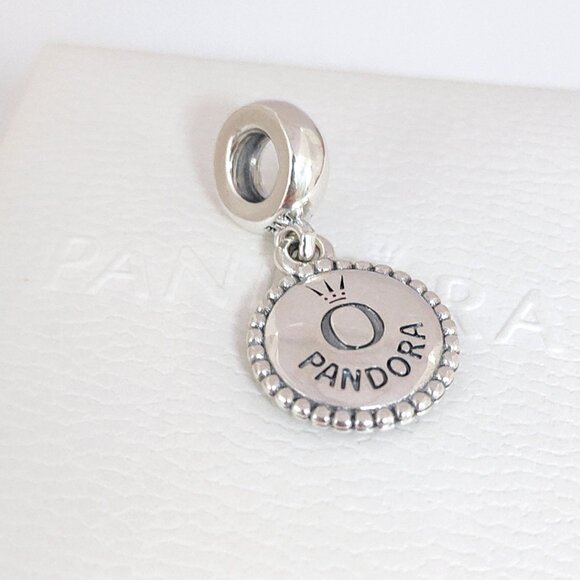 Pandora Sweden Flag Map Dangle Charm S925 Silver with box - Picture 3 of 7